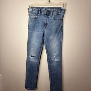 Old  navy Girls 360 Stretch Jeans Karate Slim Buoy In Tough Sz 12